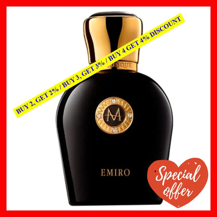 Moresque Parfums Emiro Eau De Parfum Spray 3.4Oz - 100Ml