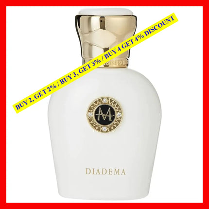 Moresque Parfums White Collection Diadema Eau De Parfum Spray 1.7Oz/50Ml