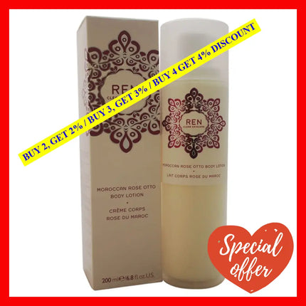 Moroccan Rose Otto Body Lotion By Ren For Unisex - 6.8 Oz