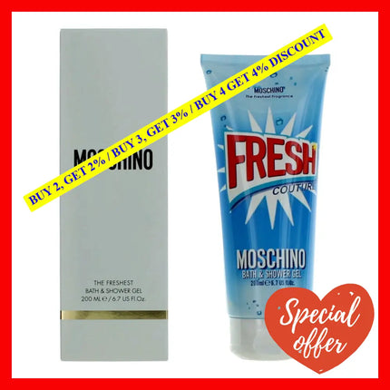 Moschino Fresh Couture By 6.7 Oz Bath And Shower Gel For Women