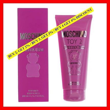 Moschino Toy 2 Bubble Gum By 6.7 Oz Body Lotion For Women