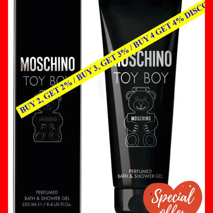 Moschino Toy Boy 8.5 Bath & Shower Gel For Men