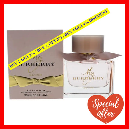 My Burberry Blush By For Women - 3 Oz Edp Spray