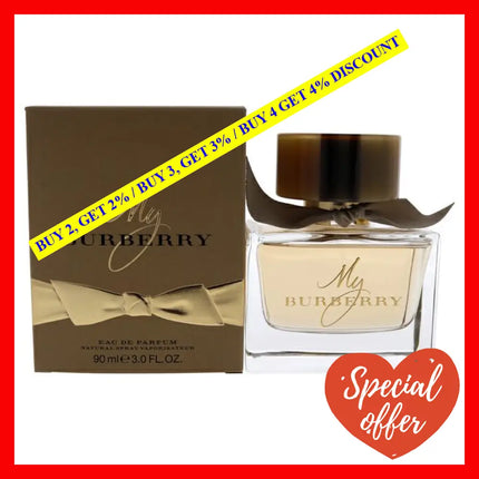 My Burberry By For Women - 3 Oz Edp Spray