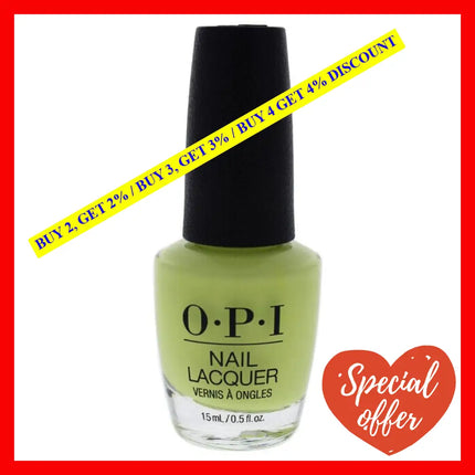 Nail Lacquer - Nl N70 Pump Up The Volume By Opi For Women 0.5 Oz Polish