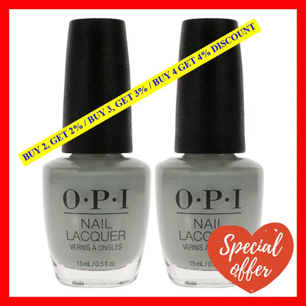 Nail Lacquer - Nl Sh6 Ring Bare-Er By Opi For Women 0.5 Oz Polish Pack Of 2