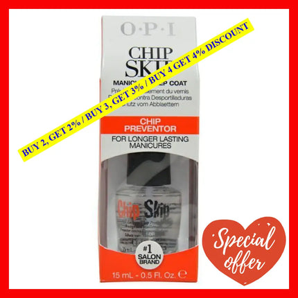 Nail Lacquer - # Nt 100 Chip Skip By Opi For Women 0.5 Oz Protector