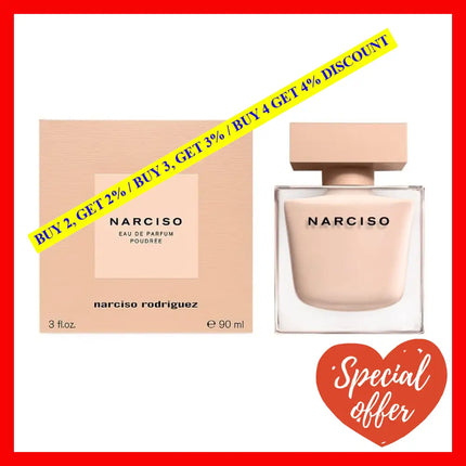 Narciso Poudree By Rodriguez For Women - 3 Oz Edp Spray