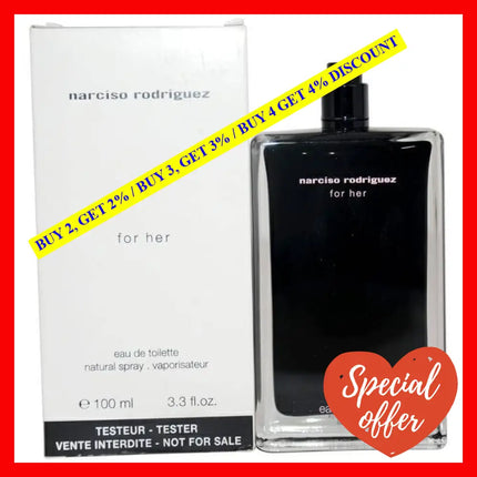 Narciso Rodriguez By For Women - 3.4 Oz Edt Spray (Tester)