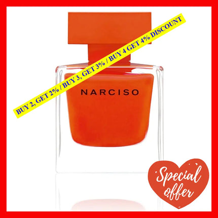 Narciso Rouge By Rodriguez For Women - 1.6 Oz Edp Spray