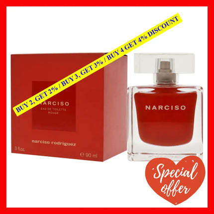 Narciso Rouge By Rodriguez For Women - 3 Oz Edp Spray