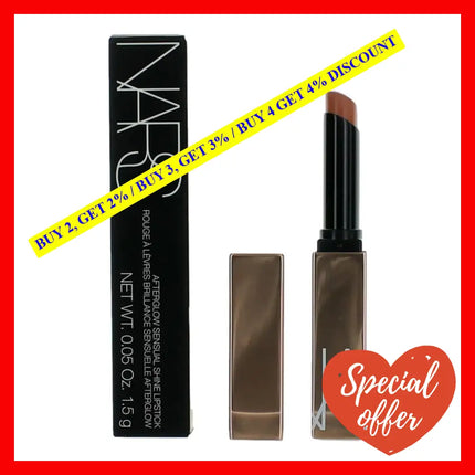 Nars Afterglow Sensual Shine Lipstick By.05 Oz - 200 Breathless