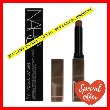 Nars Afterglow Sensual Shine Lipstick By.05 Oz - 321 Turned On