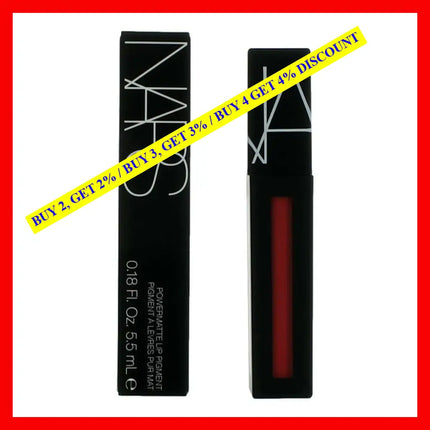 Nars Powermatte Lip Pigment By.18 Oz Lipstick - Explicit Red