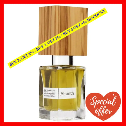 Nasomatto Absinth Unisex Perfume Extrait De Parfum 1 Oz 30 Ml Spray