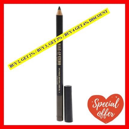 Natural Liner Pencil - 5 Green By Make-Up Studio For Women 1 Pc Eyeliner