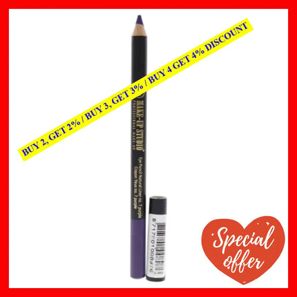 Natural Liner Pencil - 7 Purple By Make-Up Studio For Women 1 Pc Eyeliner