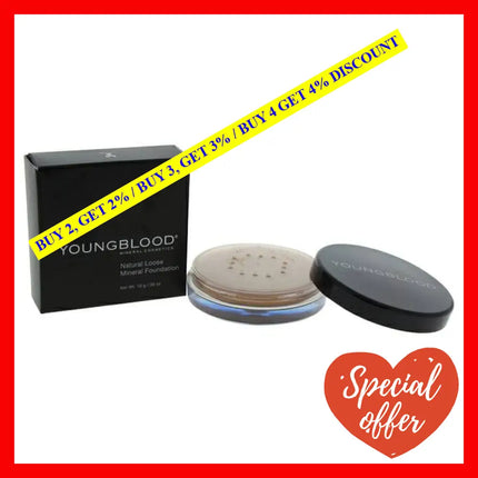 Natural Loose Mineral Foundation - Coffee By Youngblood For Women 0.35 Oz