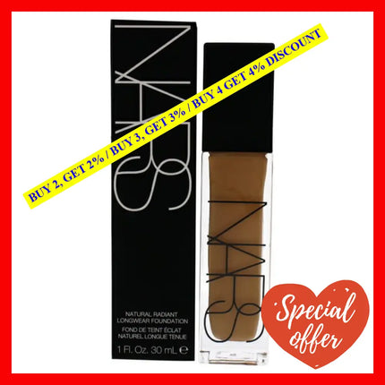 Natural Radiant Longwear Foundation - Vanuatu By Nars For Women 1 Oz