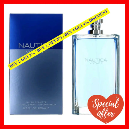 Nautica Voyage By 6.7 Oz Eau De Toilette Spray For Men