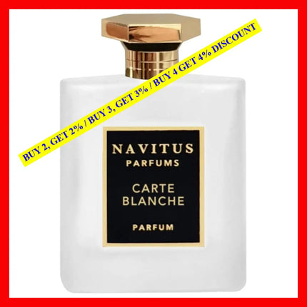 Navitus Parfums Carte Blanche 3.4Oz / 100Ml Spray Pure Parfum