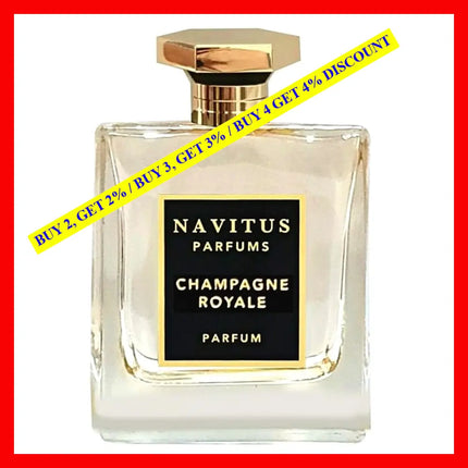 Navitus Parfums Champagne Royale 3.3Oz/100Ml Spray Parfum