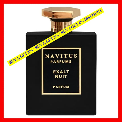 Navitus Parfums Exalt Nuit 3.4Oz / 100Ml Spray Pure Parfum