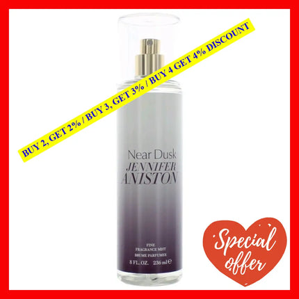 Near Dusk By Jennifer Aniston 8 Oz Fine Fragrance Mist For Women