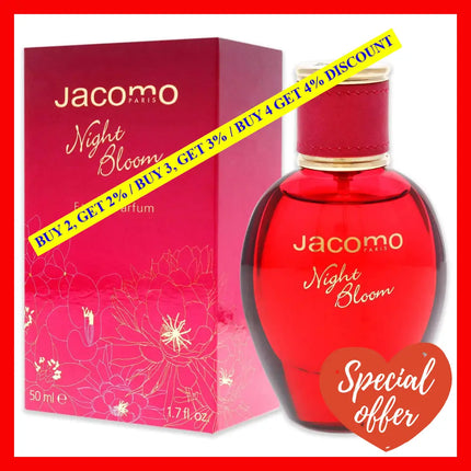 Night Bloom By Jacomo For Women - 1.7 Oz Edp Spray