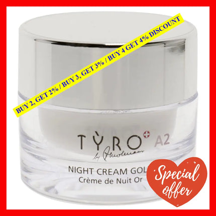 Night Cream Gold By Tyro For Unisex - 1.69 Oz