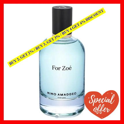 Nino Amaddeo For Zoe 3.3Oz/100Ml Eau De Parfum Spray