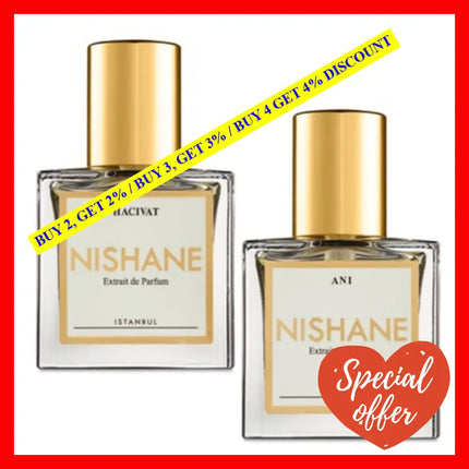 Nishane Hacivat And Ani Travel Set 15Ml Extrait De Parfum Spray