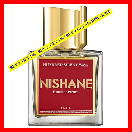 Nishane Hundred Silent Ways 1.7Oz /50Ml Extrait De Parfum Spray