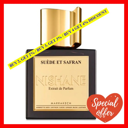 Nishane Suede Et Safran Unisex Extrait De Parfum Spray 1.7Oz/50Ml