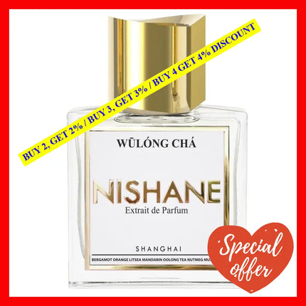 Nishane Wulong Cha Unisex 3.4 Oz /100Ml Extrait De Parfum Spray Oz / 100 Ml