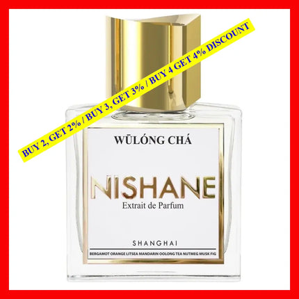 Nishane Wulong Cha Unisex Extrait De Parfum Spray 1.7Oz/50Ml