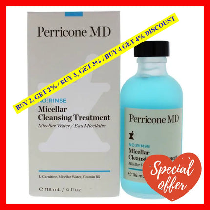 No Rinse Micellar Cleansing Treatment By Perricone Md For Unisex - 4 Oz