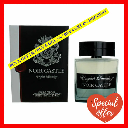 Noir Castle By English Laundry 3.4 Oz Eay De Parfum Spray For Men