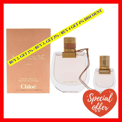 Nomade By Chloe For Women - 2 Pc Gift Set 2.5Oz Edp Spray 0.67Oz