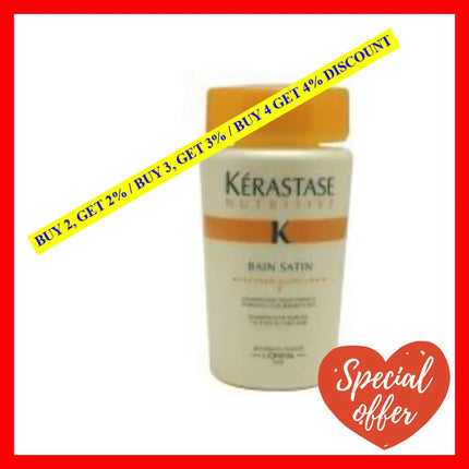 Nutritive Bain Satin 1 Shampoo By Kerastase For Unisex - 34 Oz