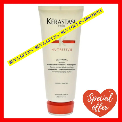 Nutritive Lait Vital Conditioner By Kerastase For Unisex - 6.8 Oz