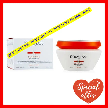 Nutritive Masquintense-Fine By Kerastase For Unisex - 6.8 Oz Masque