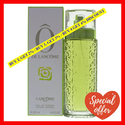 O De Lancome By For Women - 4.2 Oz Edt Spray