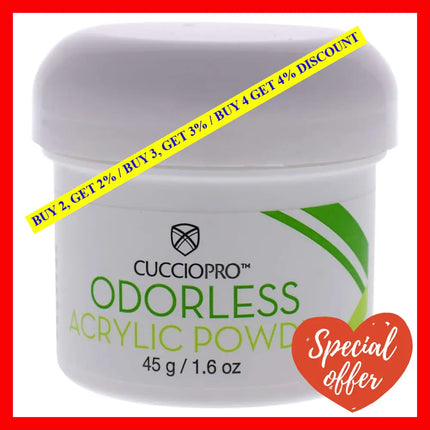 Odorless Acrylic Powder - Clear By Cuccio Pro For Women 1.6 Oz