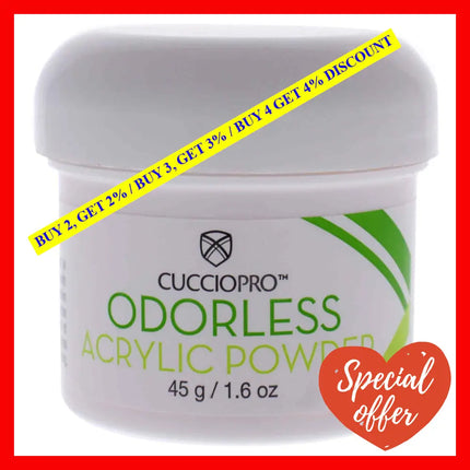 Odorless Acrylic Powder - Passionate Pink By Cuccio Pro For Women 1.6 Oz