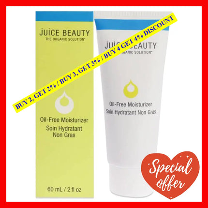 Oil-Free Moisturizer By Juice Beauty For Women - 2 Oz