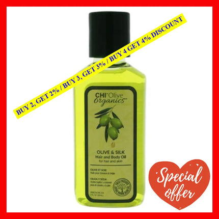 Olive Organics Hair And Body Oil By Chi For Unisex - 2 Oz