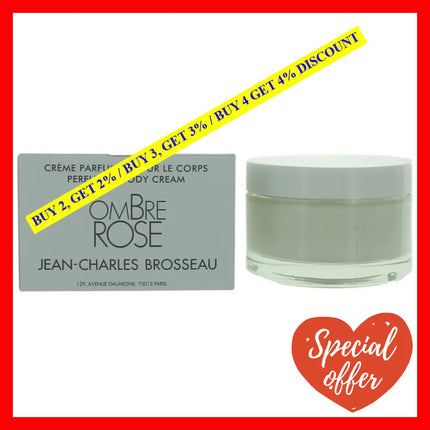 Ombre Rose By Jean-Charles Brosseau 6.7 Oz Perfumed Body Cream For Women