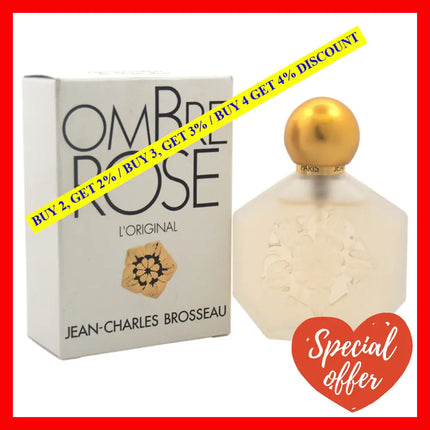 Ombre Rose By Jean Charles Brosseau For Women - 1 Oz Edt Spray