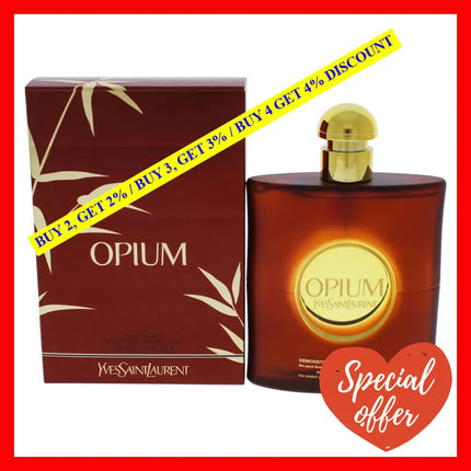 Opium By Yves Saint Laurent For Women - 3 Oz Edt Spray (Tester)